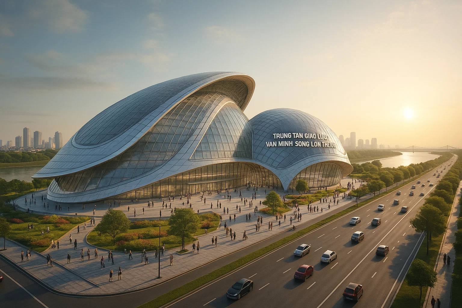 Choáng ngợp cảnh siêu dự án 7.800 ha, giá 300.000 tỷ đồng thành hiện thực, 'kỳ tích sông Hồng" ở rất gần - Ảnh 70