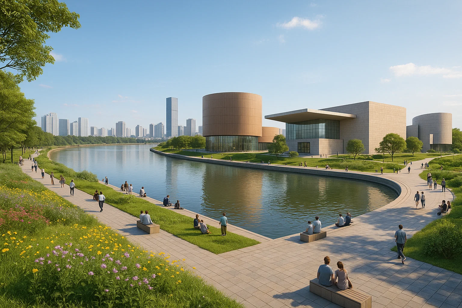 Choáng ngợp cảnh siêu dự án 7.800 ha, giá 300.000 tỷ đồng thành hiện thực, 'kỳ tích sông Hồng" ở rất gần - Ảnh 54