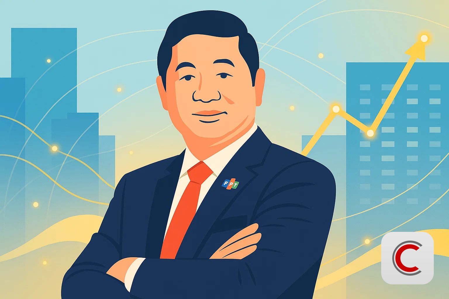 Mỗi ngày mua 1 cổ phiếu: Choáng với hiệu suất nếu 'tích sản' bằng FPT của Chủ tịch Trương Gia Bình - Ảnh 1