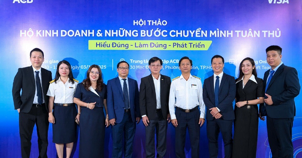 ACB đồng hành cùng hộ kinh doanh trước những thay đổi trong Nghị định 70