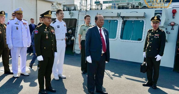 1 trong 2 món quà siêu 'khủng' do Trung Quốc tặng Campuchia đã hoàn thành, đích thân quan chức cấp cao của Phnom Penh kiểm tra