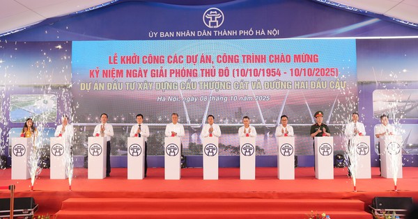 Liên danh Trungnam E&C – Bắc Trung Nam bắt đầu làm dự án Cầu Thượng Cát với tổng vốn đầu tư hơn 7.303 tỷ đồng