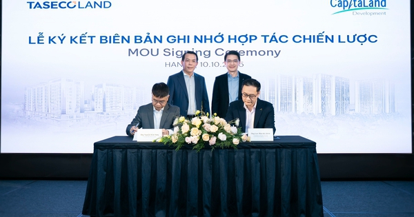 Taseco Land hợp tác chiến lược với CapitaLand Development