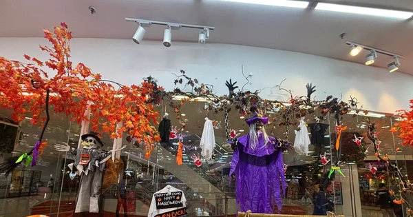 Phố 'đồ ma quái' ở TPHCM vắng khách dịp Halloween