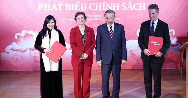 Tổng Bí thư Tô Lâm chứng kiến Vietjet và Đại học Oxford công bố công trình quan trọng cho ngành hàng không