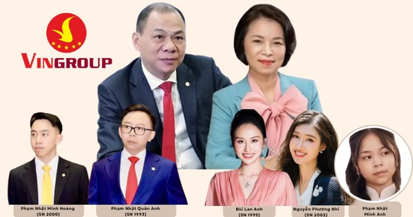 Gia đình tỷ phú Phạm Nhật Vượng 'chia đất' cho con cái như thế nào?