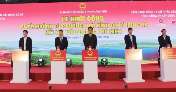 Hưng Yên khởi công tuyến đường 5.000 tỷ đồng nối phường Thái Bình với Phố Hiến