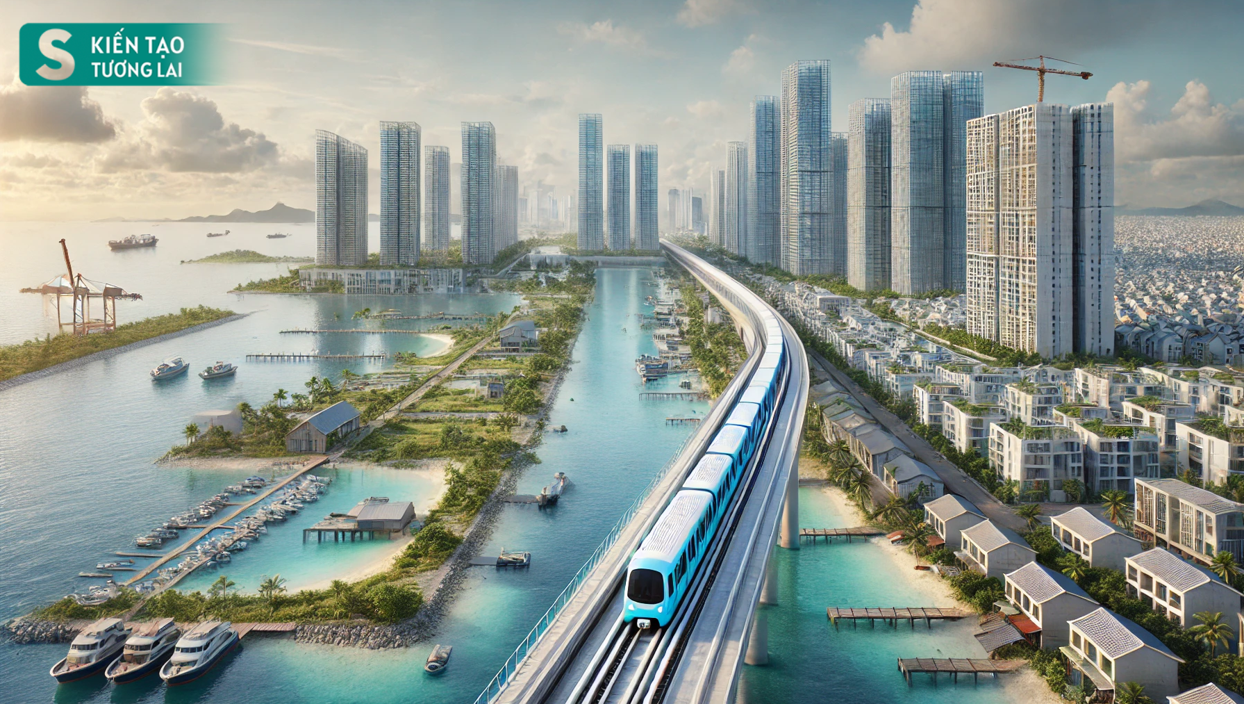 Choáng ngợp cảnh đại công trình 10 tỷ USD của Vingroup sau vài năm nữa, sẽ chạm tay vào "kỷ lục thế giới"? - Ảnh 69