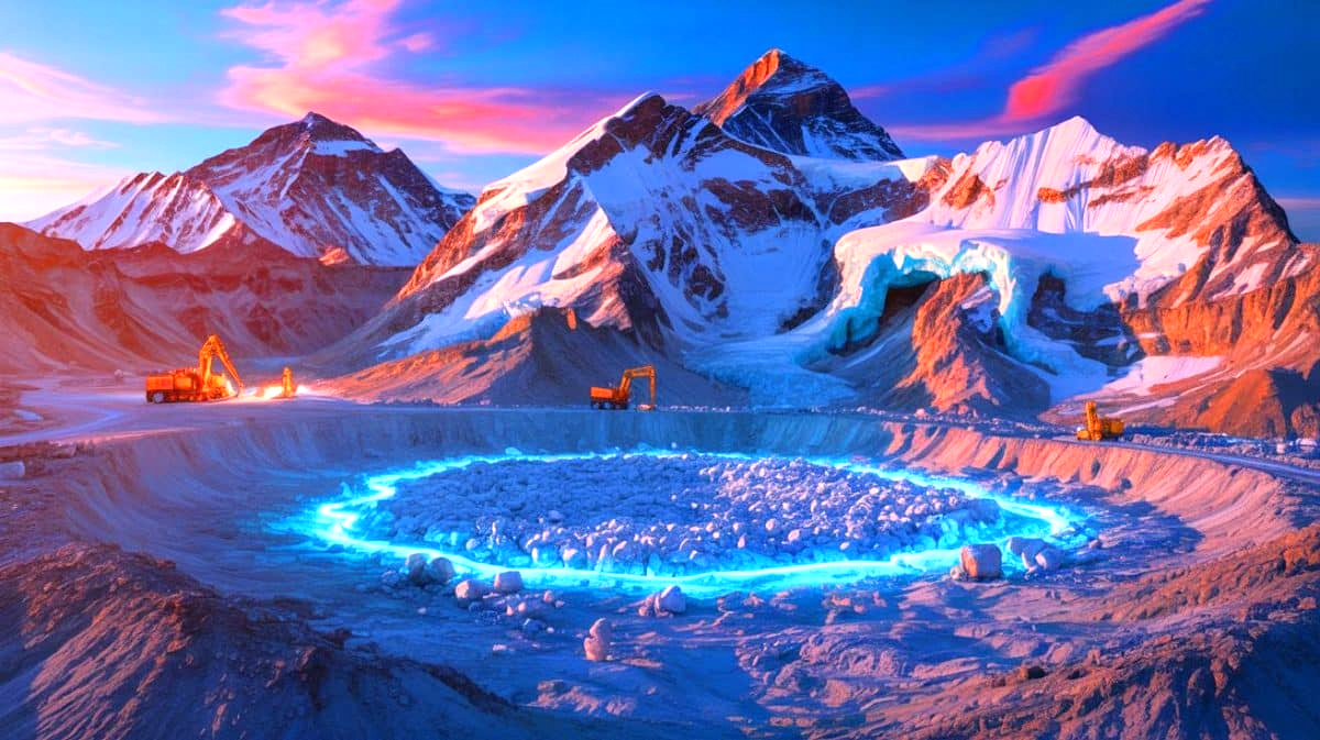 Trung Quốc tìm thấy mỏ "vàng trắng" 1 triệu tấn trên đỉnh Everest: Chưa kịp mừng thì toàn cầu báo động - Ảnh 1