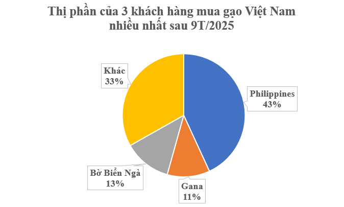 Quốc gia nhập khẩu gạo lớn nhất thế giới sắp dừng nhập khẩu đến tháng 4/2026, gạo Việt đang xoay trục sang những thị trường nào? - Ảnh 2
