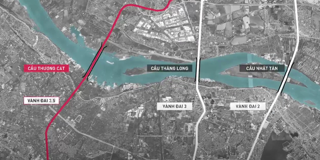 Người dân Hà Nội đón tin vui: "Siêu cầu'' dây văng hơn 7.300 tỷ bắc qua sông Hồng, cách cầu Thăng Long chỉ 6km chính thức được khởi công - Ảnh 2