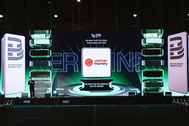 Ứng dụng tài chính số của Tập đoàn Viettel được vinh danh tại Better Choice Awards 2025 - Ảnh 1