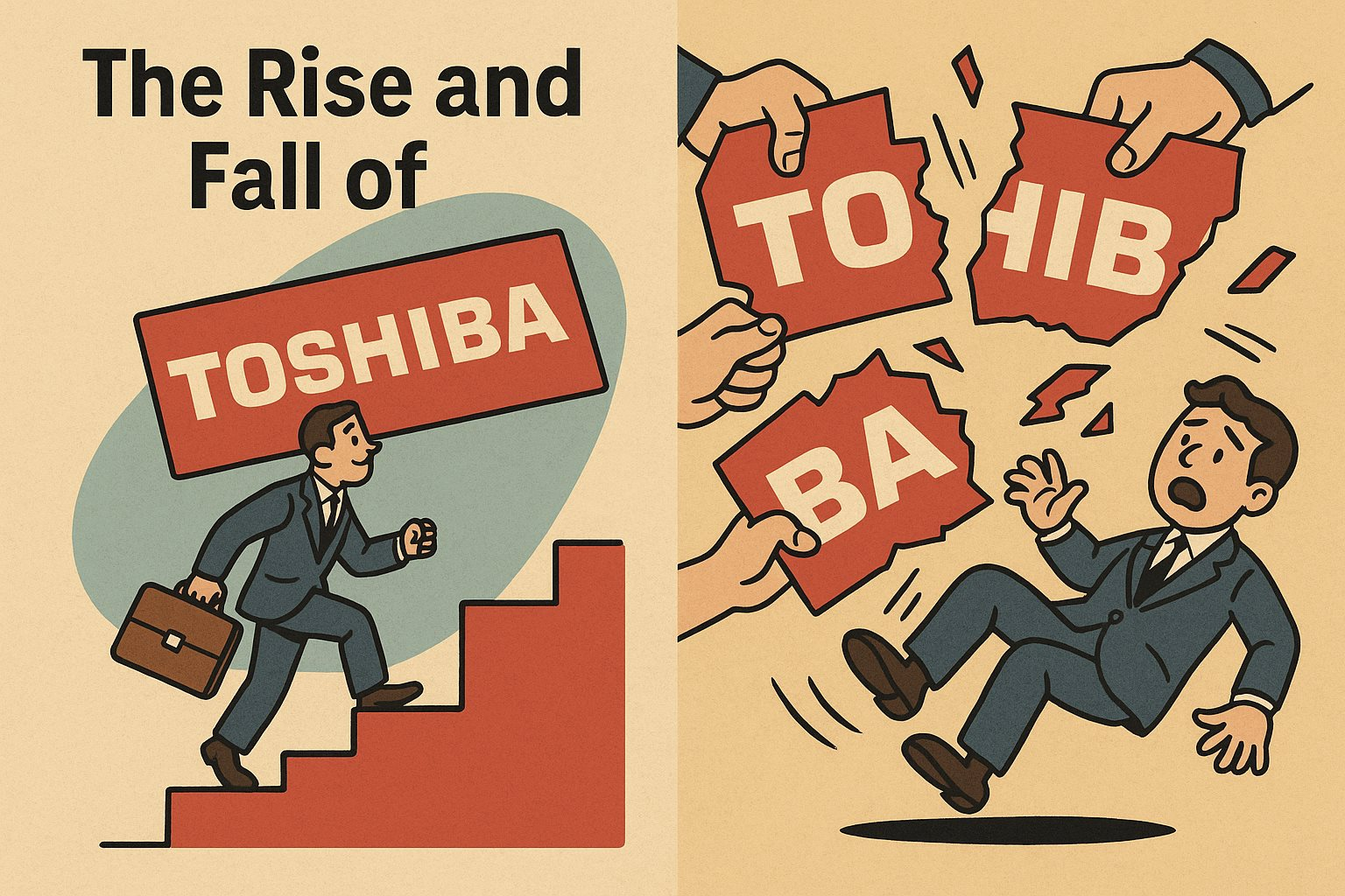 Sai lầm nối tiếp sai lầm, tượng đài gần 150 năm trứ danh Nhật Bản rơi vào cảnh bán mình, các mảng chủ lực lần lượt bị "xâu xé" - Ảnh 1