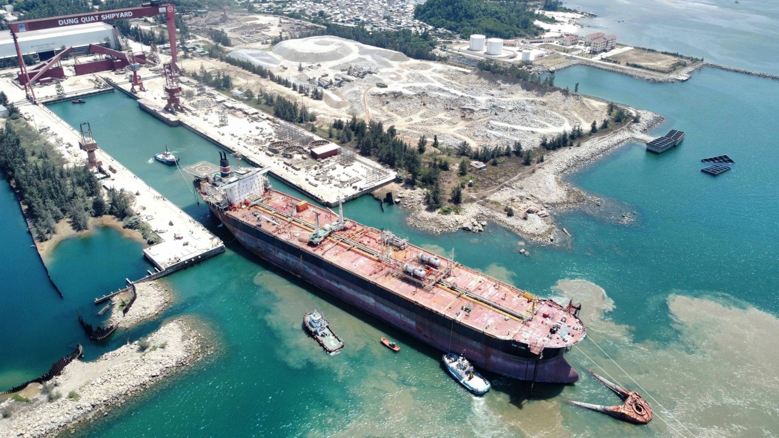 “Thành phố nổi” 150.000 tấn cán đích trước hạn, doanh nghiệp Việt lập kỳ tích - Ảnh 1