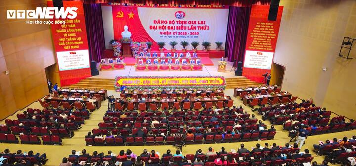 Đại hội đại biểu Đảng bộ tỉnh Gia Lai lần thứ I thông qua 33 chỉ tiêu chủ yếu - Ảnh 1