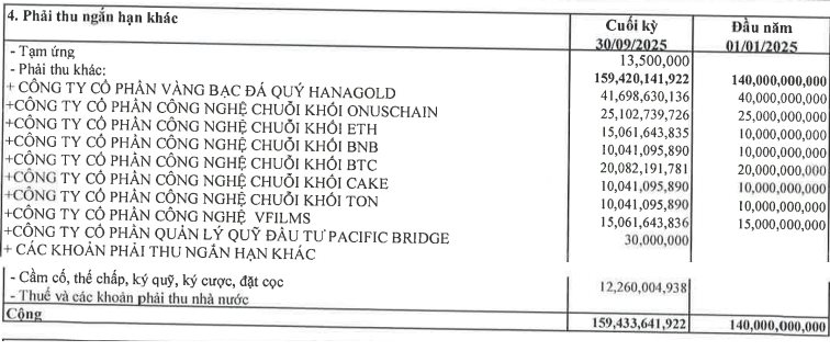 Doanh nghiệp muốn lập sàn giao dịch tài sản số báo lãi quý 3 "mỏng như tờ", đem hơn chục tỷ đầu tư chứng khoán đang tạm lỗ - Ảnh 2