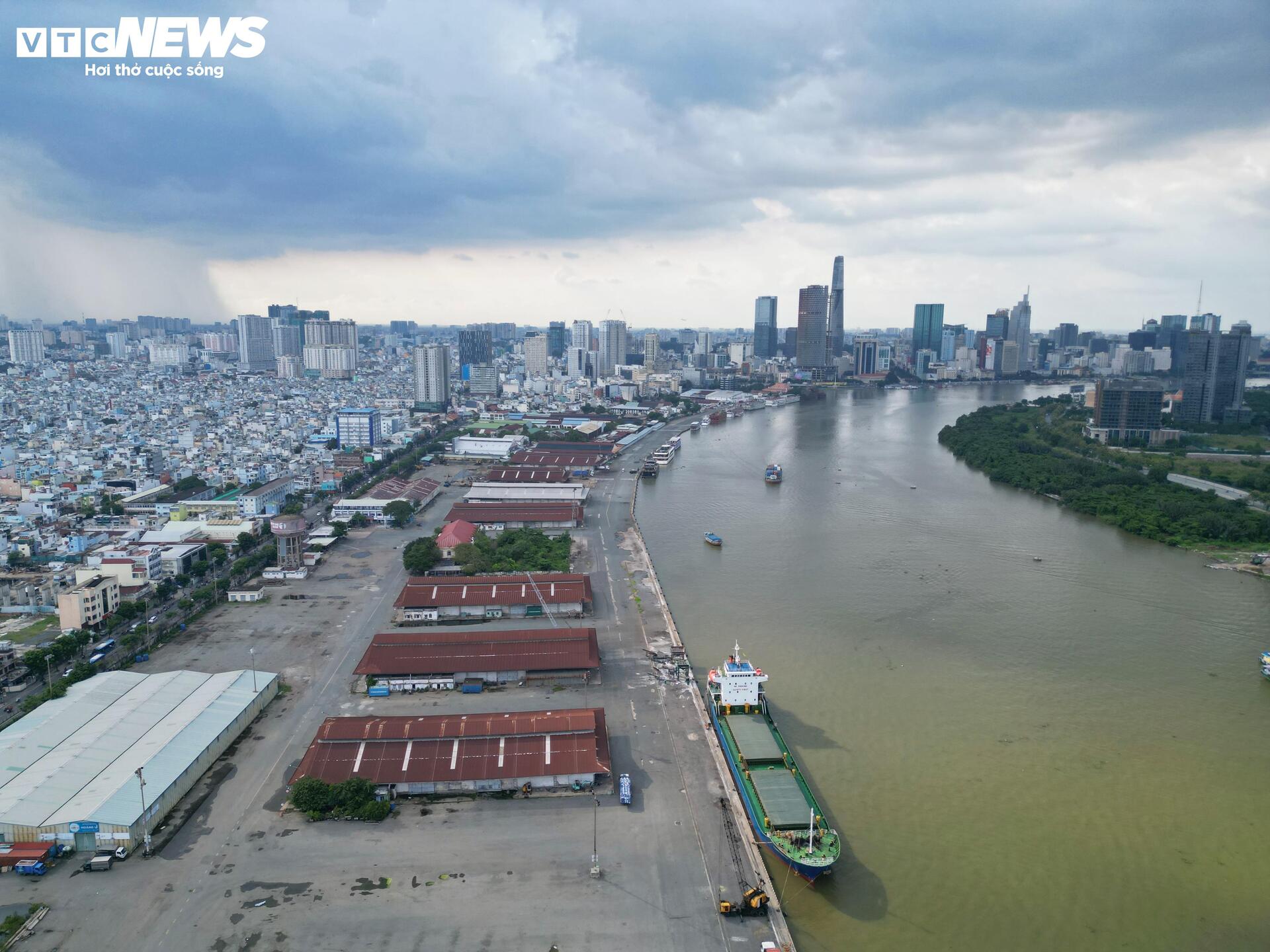 Cận cảnh bến sông Sài Gòn sẽ thành trung tâm Không gian văn hóa Hồ Chí Minh - Ảnh 1