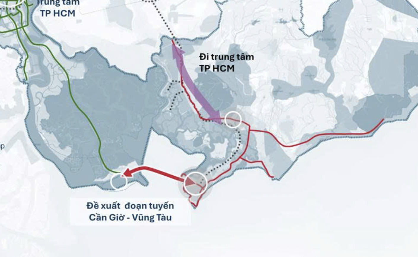 Từ "góc kẹt" ven biển, Cần Giờ hút hạ tầng tỷ USD với đường vượt biển đầu tiên tại TP.HCM đi Vũng Tàu chỉ 10 phút, đường sắt cao tốc Phú Mỹ Hưng... - Ảnh 2