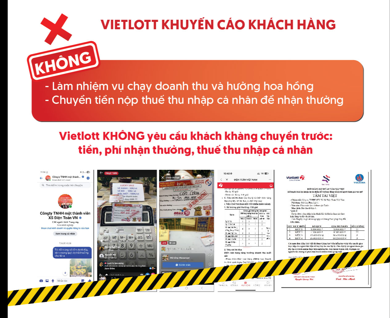 Vietlott cảnh báo KHẨN đến hàng triệu người chơi - Ảnh 1
