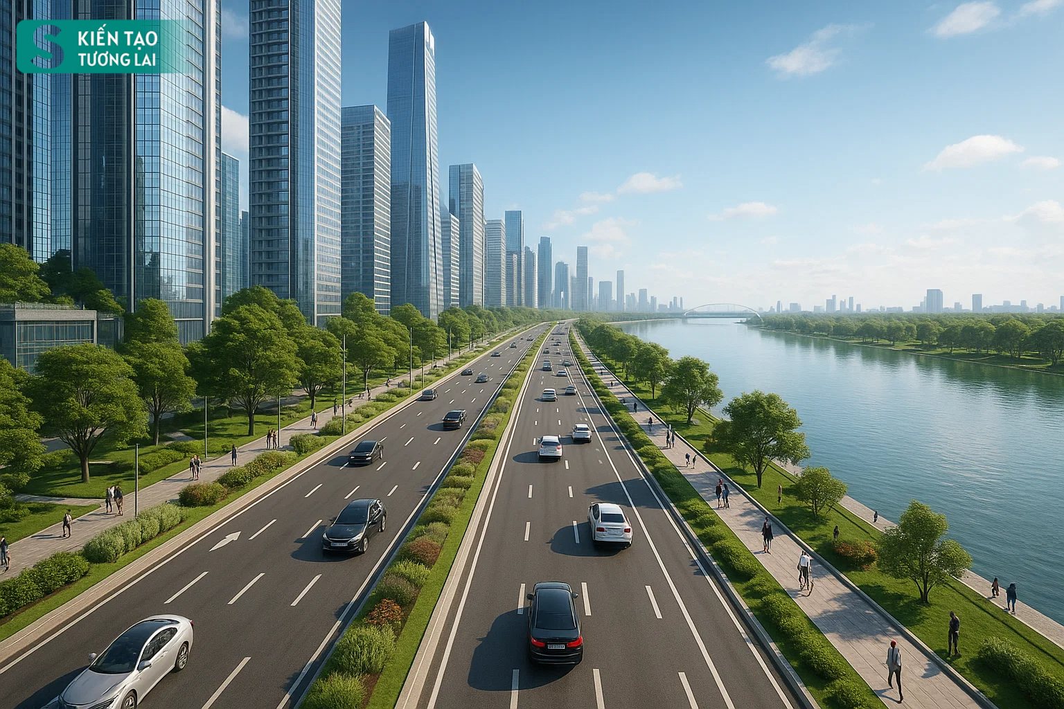 Choáng ngợp cảnh siêu dự án 7.800 ha, giá 300.000 tỷ đồng thành hiện thực, 'kỳ tích sông Hồng" ở rất gần - Ảnh 18