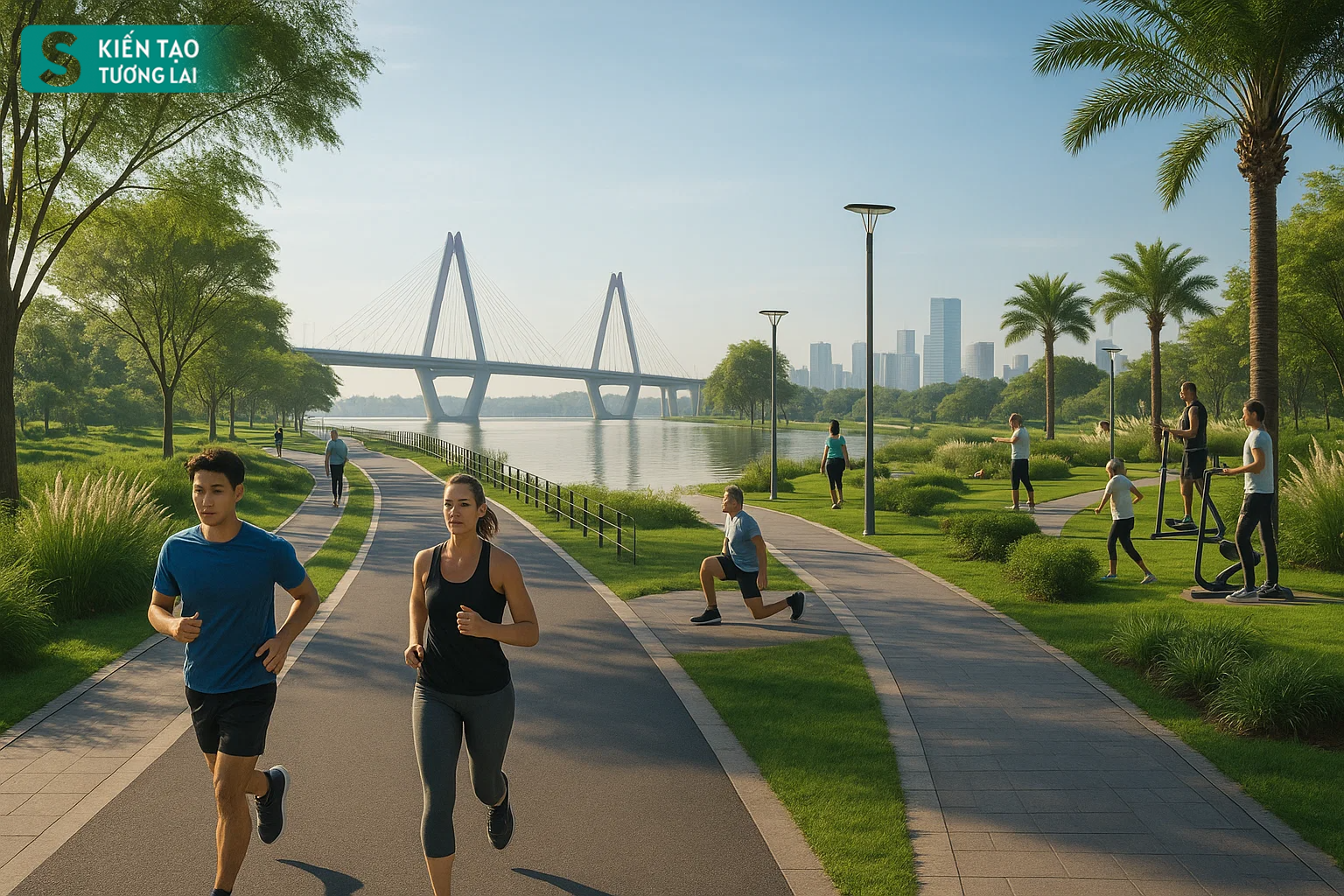 Choáng ngợp cảnh siêu dự án 7.800 ha, giá 300.000 tỷ đồng thành hiện thực, 'kỳ tích sông Hồng" ở rất gần - Ảnh 30