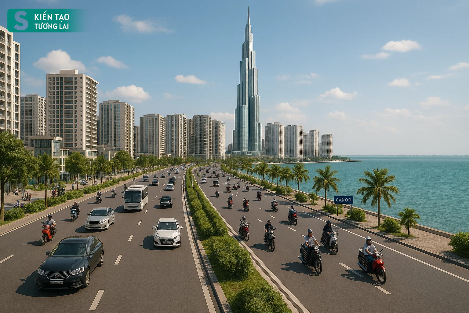 Choáng ngợp cảnh đại công trình 10 tỷ USD của Vingroup sau vài năm nữa, sẽ chạm tay vào "kỷ lục thế giới"? - Ảnh 16