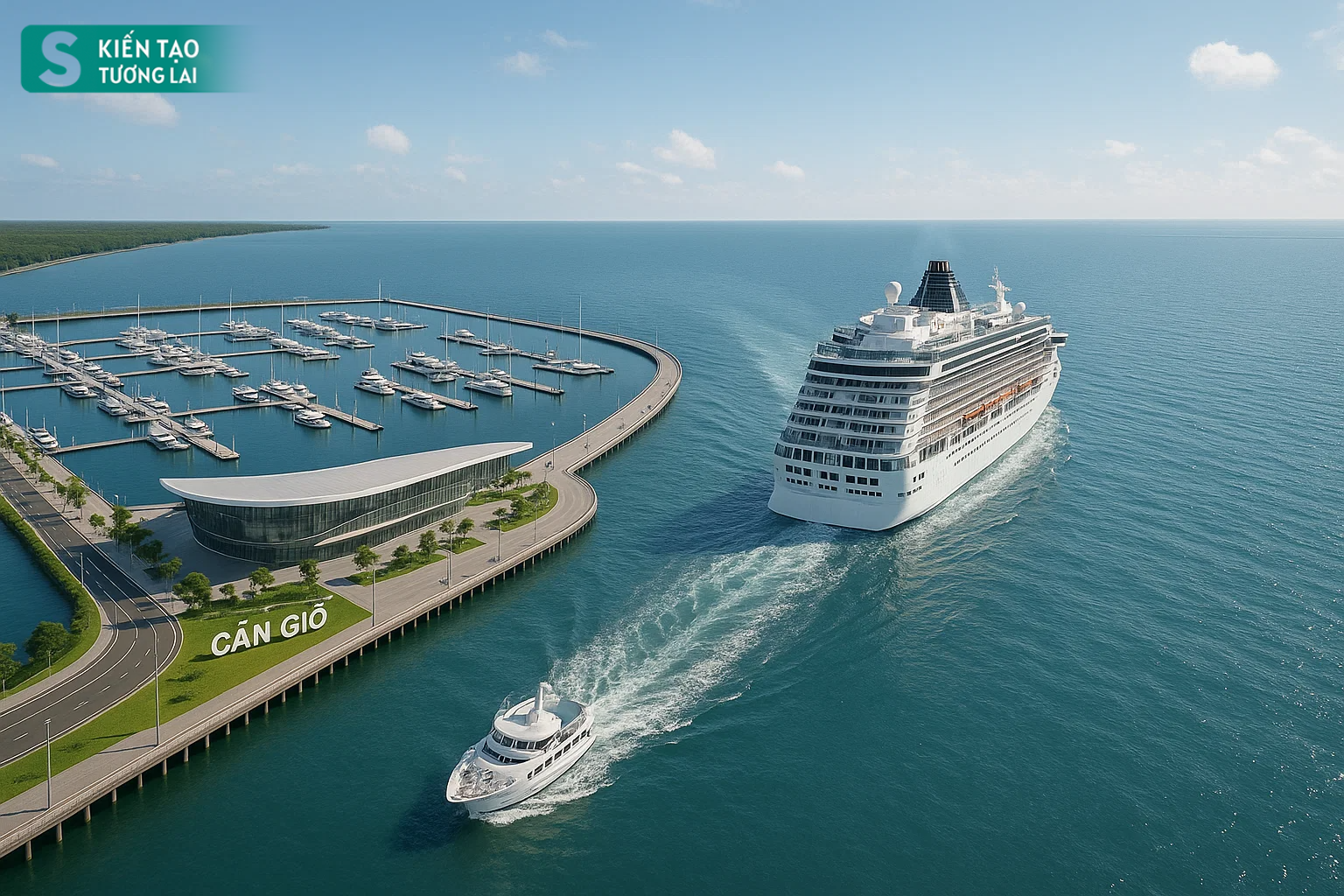 Choáng ngợp cảnh đại công trình 10 tỷ USD của Vingroup sau vài năm nữa, sẽ chạm tay vào "kỷ lục thế giới"? - Ảnh 68