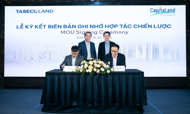 Taseco Land hợp tác chiến lược với CapitaLand Development - Ảnh 1