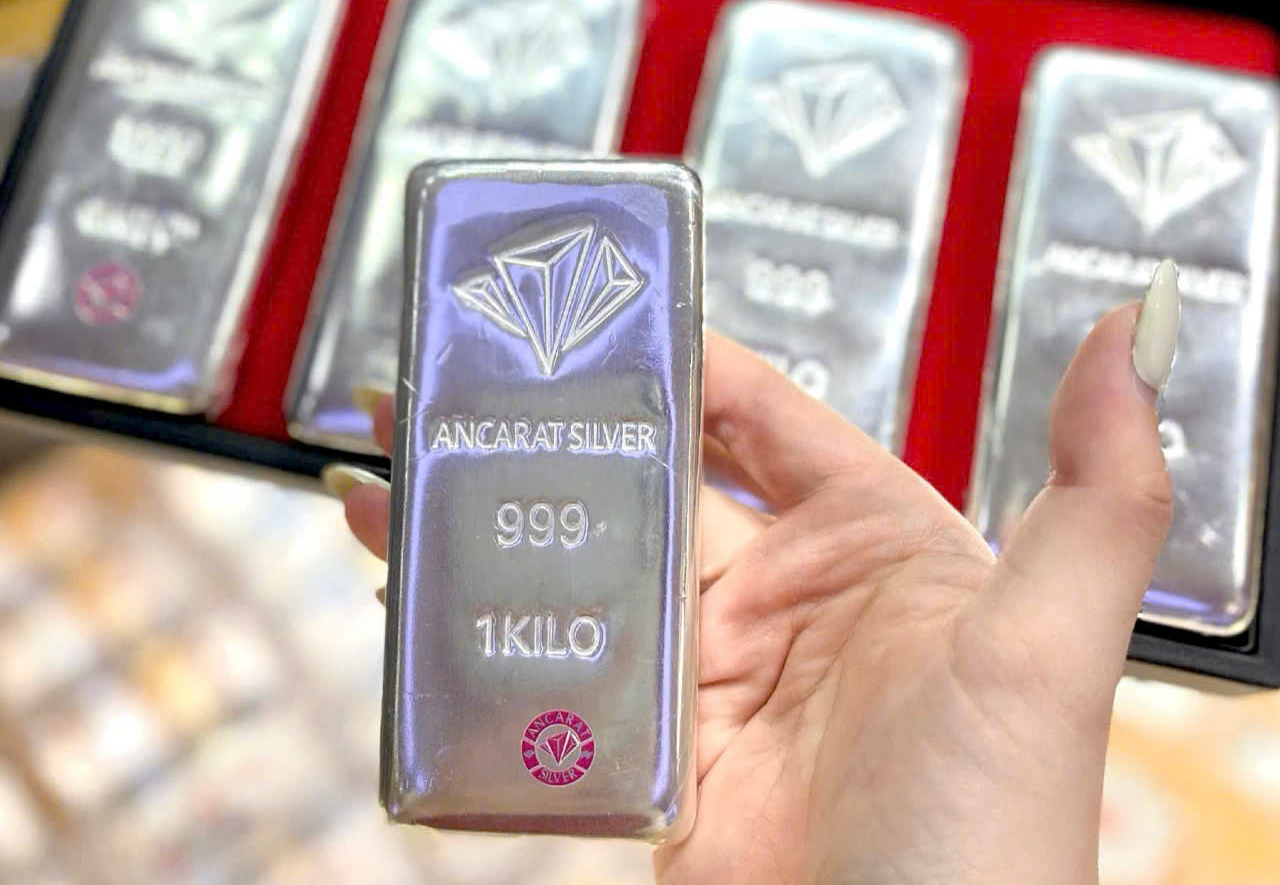 Giá bạc trong nước lập kỷ lục mới - Ảnh 1