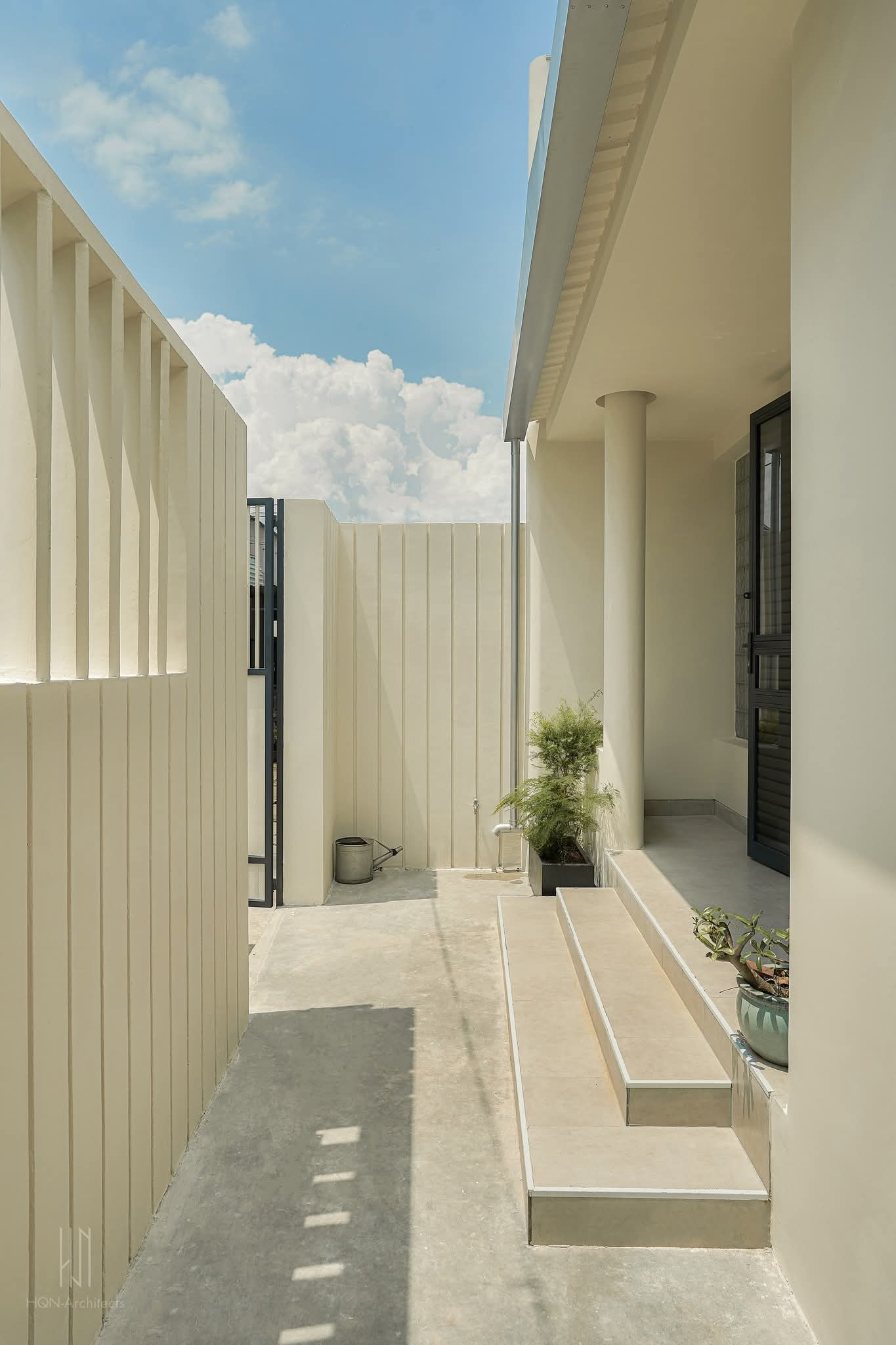 Nhà 85m2 có sân vườn lấy ánh sáng - Ảnh 6