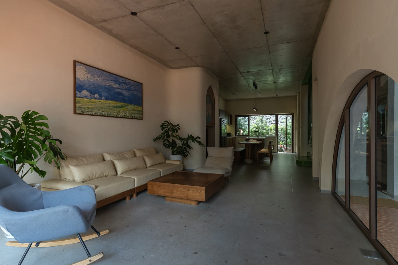 Thiết kế nhà phố đan xen phong cách hiện đại kết hợp với truyền thống - Ảnh 6