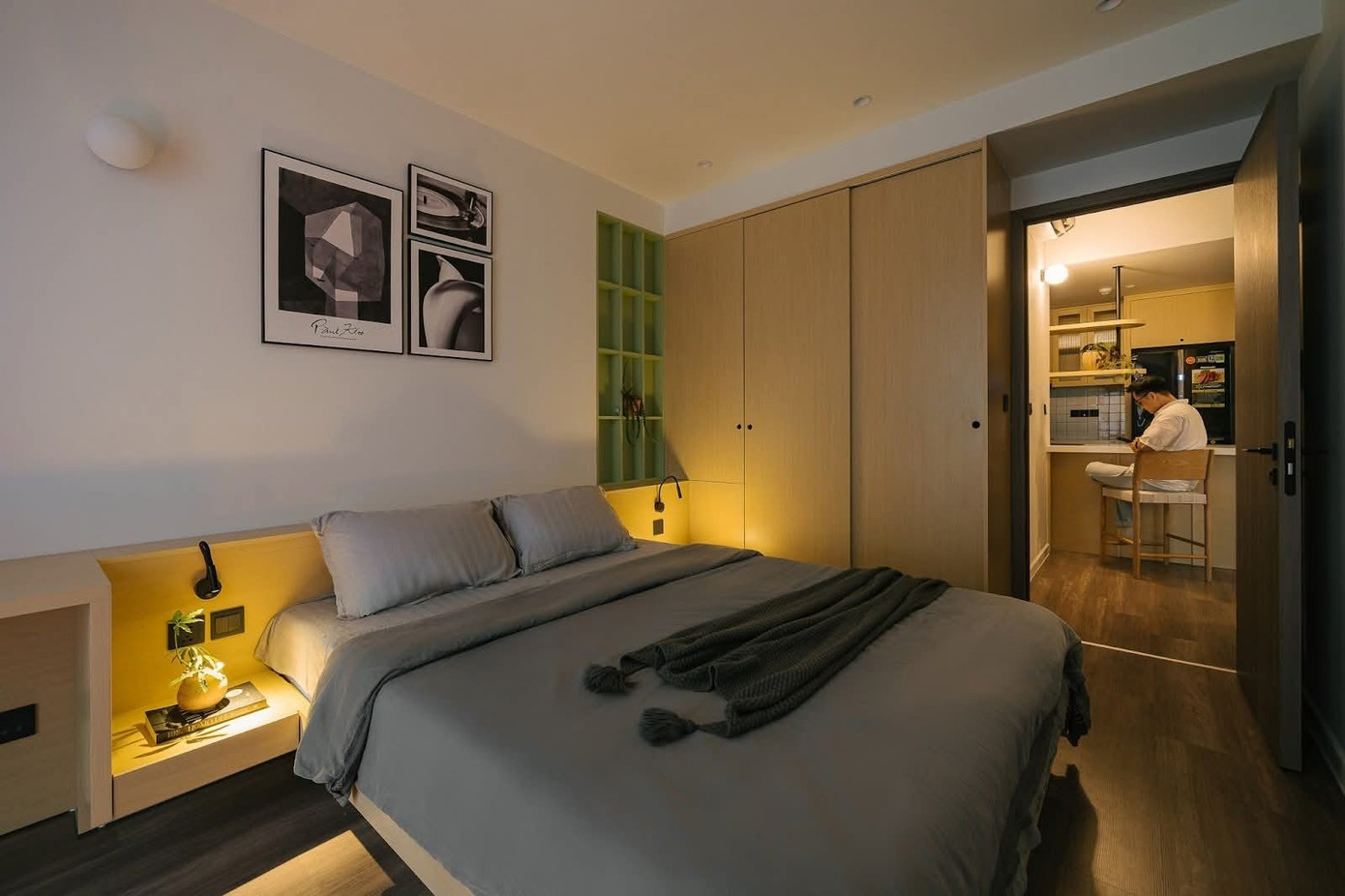 Căn hộ nhỏ 58m2 nhưng đủ đầy ấm cúng - Ảnh 12