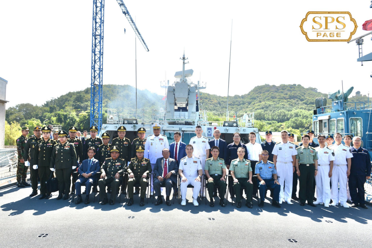 Hợp tác 'Lục giác Kim cương': Tàu chiến đầu tiên Trung Quốc đóng riêng cho Campuchia vượt qua thử nghiệm - Ảnh 2