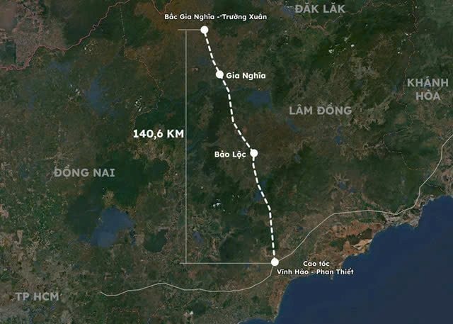 Liên danh nhà đầu tư đã thu xếp dư vốn tín dụng cho dự án cao tốc Gia Nghĩa- Bảo Lộc- Phan Thiết - Ảnh 1