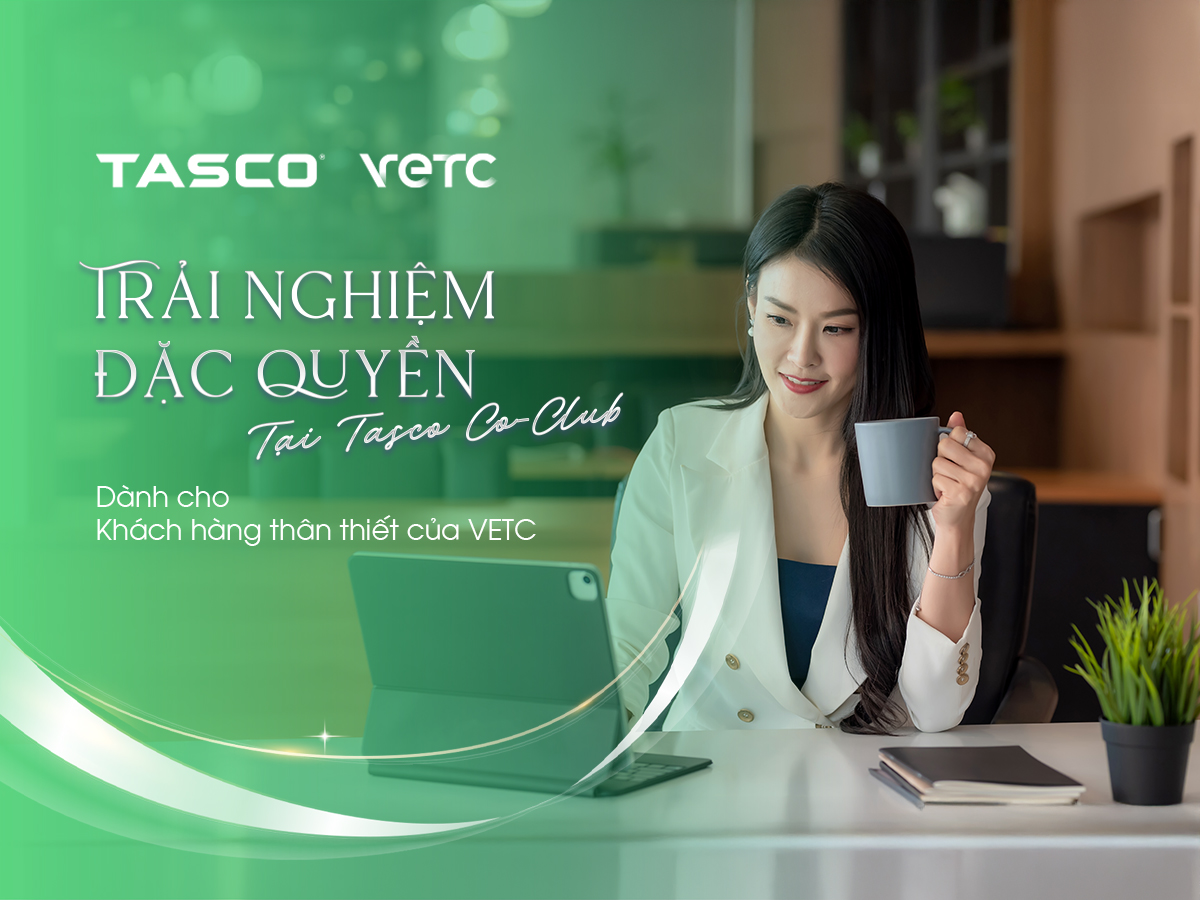 Tasco ra mắt "Tasco Co-Club" - Không gian làm việc hiện đại dành cho hội viên VETC Loyalty - Ảnh 1
