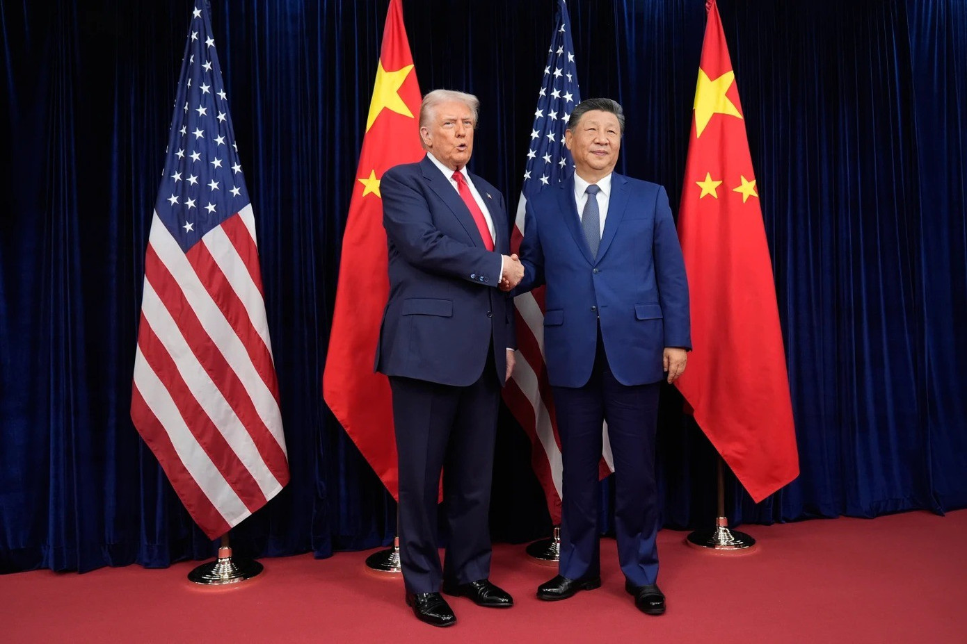Toàn cảnh cuộc hội đàm giữa Tổng thống Mỹ Donald Trump và Chủ tịch Trung Quốc Tập Cận Bình - Ảnh 3
