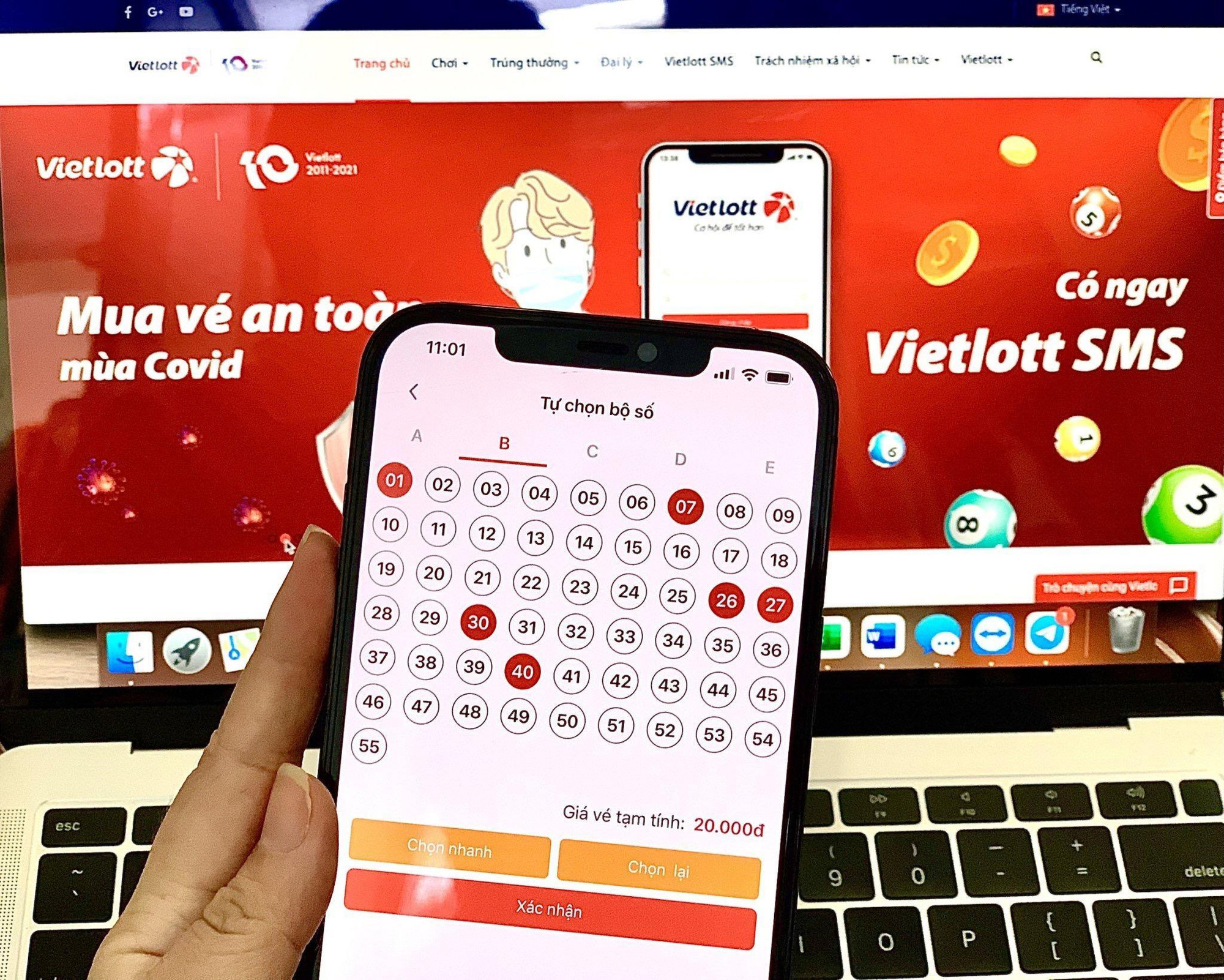 Vietlott Power 6/55 "phá đảo" vận may sau 180 tỷ đồng kỷ lục - Ảnh 1