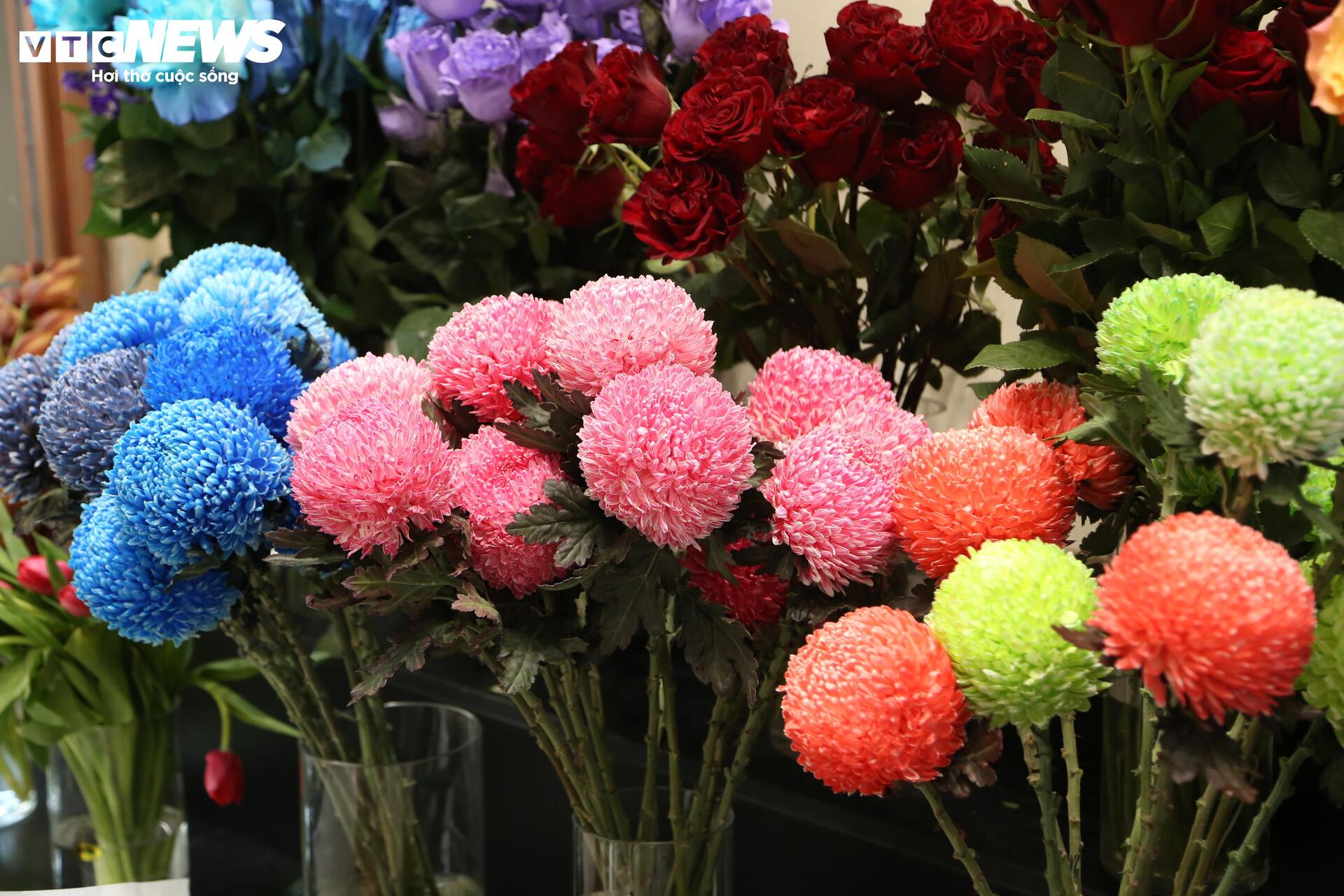 Hoa 'nhà giàu' mỗi bông giá 1 triệu đồng vẫn đắt khách dịp 20/10 - Ảnh 7