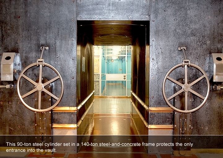 Bên trong 5 kho vàng lớn nhất thế giới - Ảnh 5