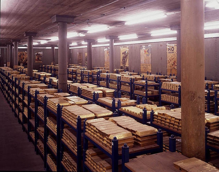 Bên trong 5 kho vàng lớn nhất thế giới - Ảnh 8