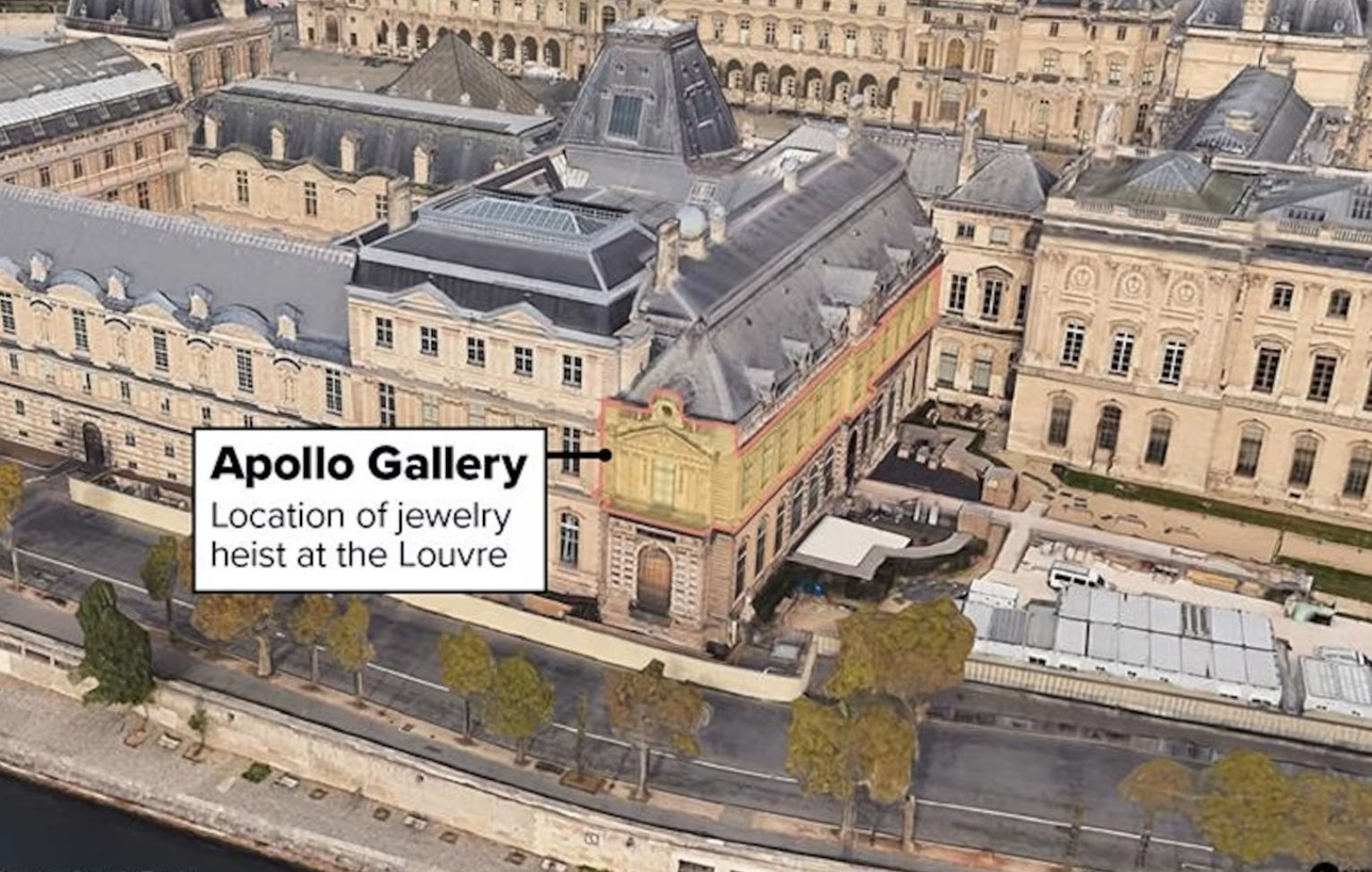 Pháp bắt 2 nghi phạm đầu tiên trong vụ trộm táo tợn tại Bảo tàng Louvre - Ảnh 1
