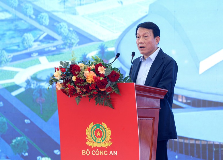 Tổng Bí thư Tô Lâm dự lễ khởi công xây dựng sân vận động hiện đại nhất Việt Nam - Ảnh 6