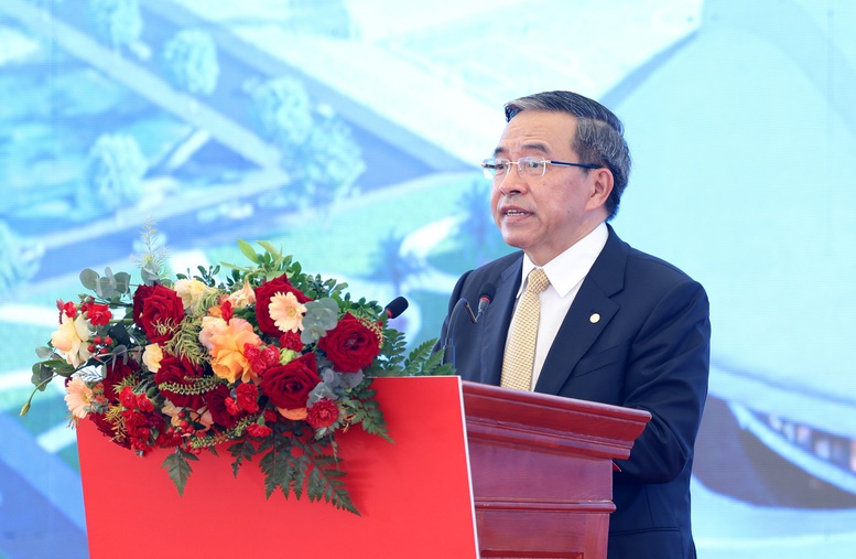 Tổng Bí thư Tô Lâm dự lễ khởi công xây dựng sân vận động hiện đại nhất Việt Nam - Ảnh 7