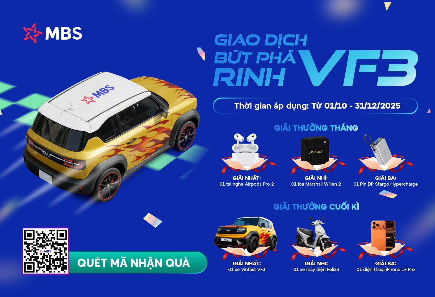 Một công ty chứng khoán hàng đầu “chơi lớn”, tặng thưởng xe ô tô cho khách hàng - Ảnh 1