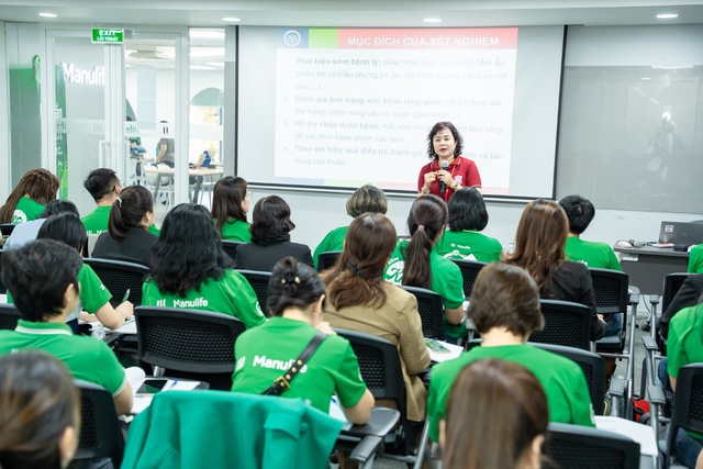 Tư vấn viên bảo hiểm Manulife được đào tạo kiến thức sức khỏe cộng đồng - Ảnh 1