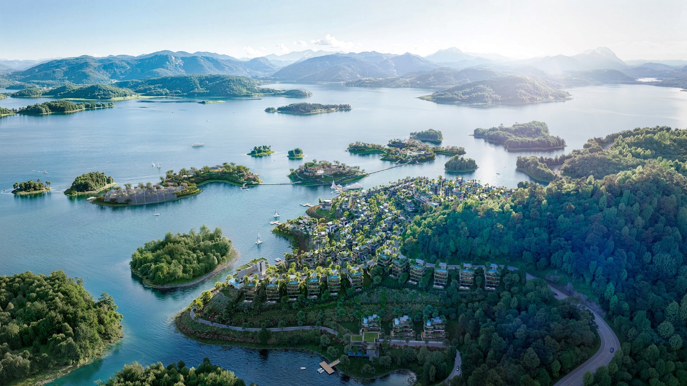 Flamingo Maison 108 Ho Nui Coc tạo nên Walless Living giữa tứ bảo nguyên sinh - Ảnh 1