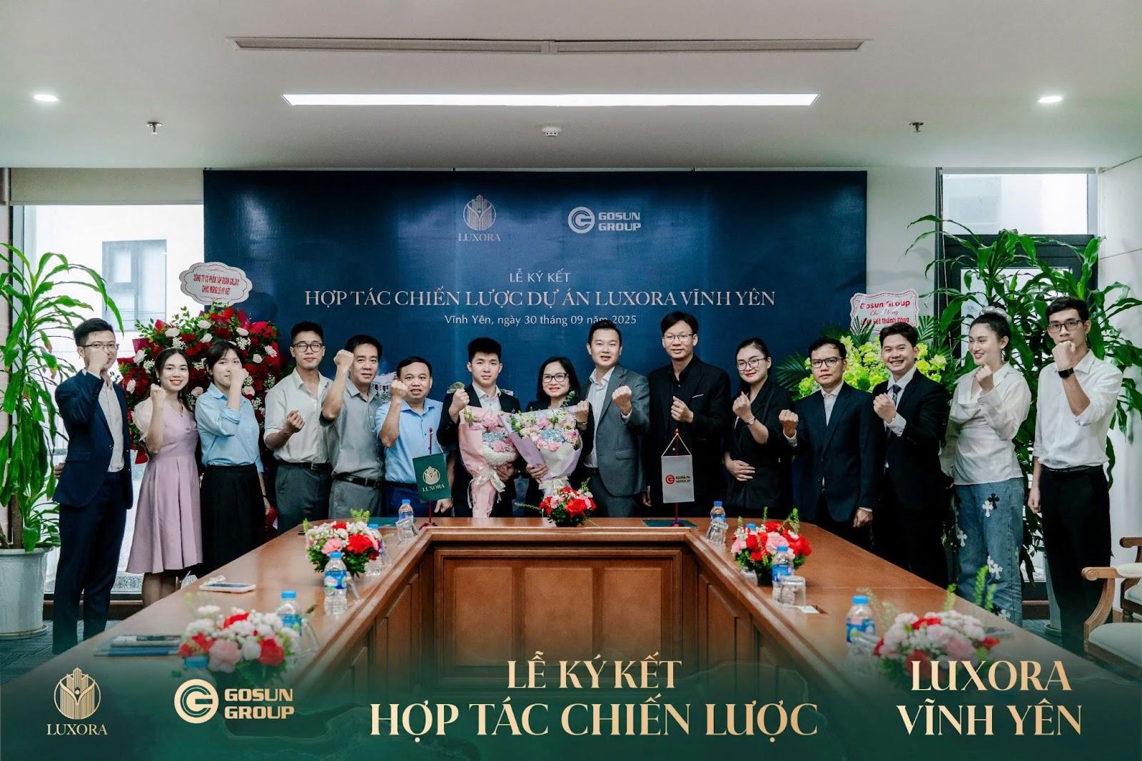 GOSUN ký kết hợp tác chiến lược phát triển dự án Luxora Vĩnh Yên - Ảnh 1