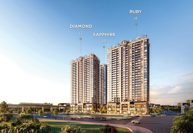 Tòa căn hộ Diamond (J2): Biểu tượng sống đẳng cấp tại Jade Square - Ảnh 1