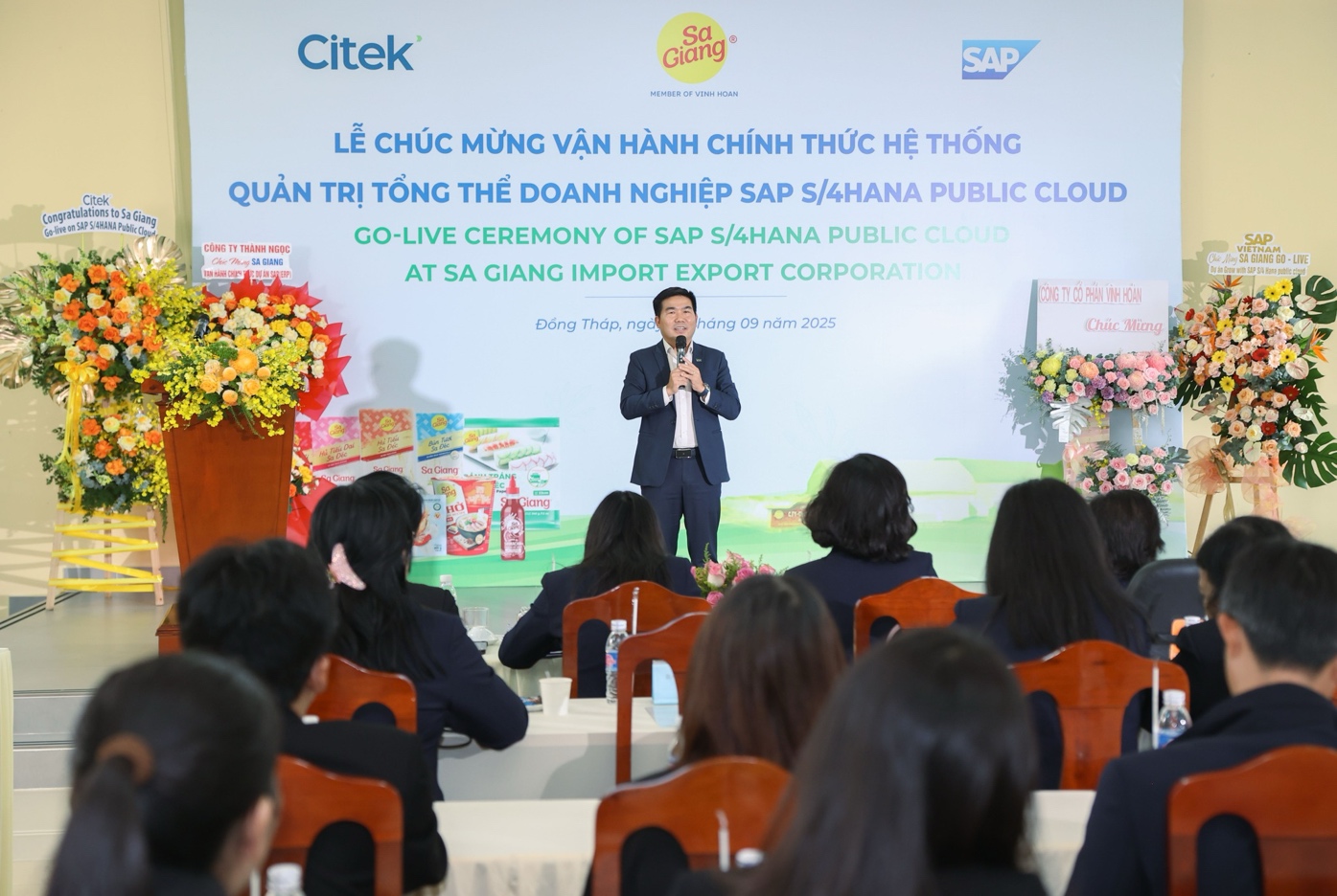 Sa Giang vận hành hệ thống quản trị SAP Cloud ERP cùng đối tác Citek - Ảnh 1