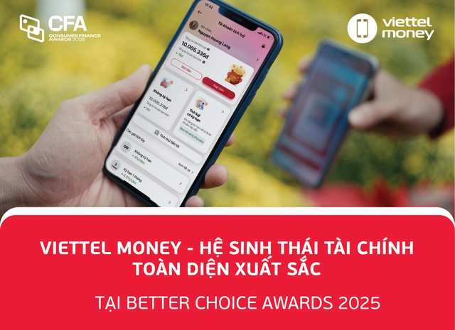 Ứng dụng tài chính số của Tập đoàn Viettel được vinh danh tại Better Choice Awards 2025 - Ảnh 2
